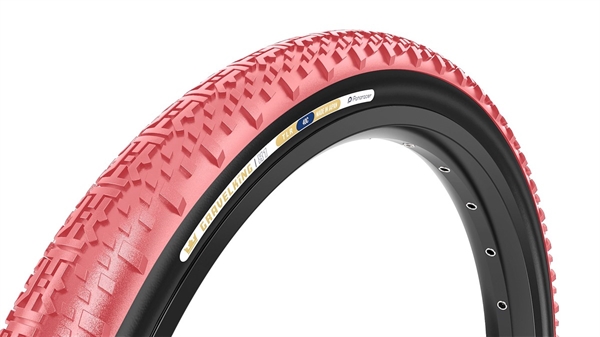 Panaracer GravelKing X1 foldedæk 700x45 560g rosa/sort