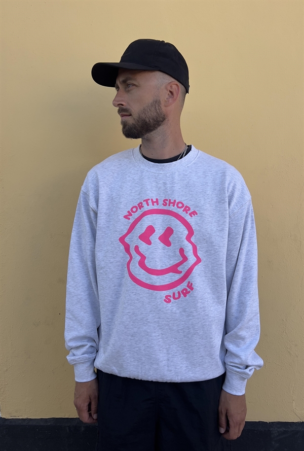 NSS Sweat - Pink Smiley