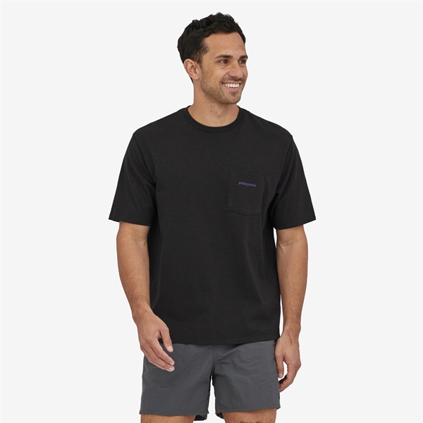 Patagonia Mens Boardshort Logo Pocket Responsibili-Tee 