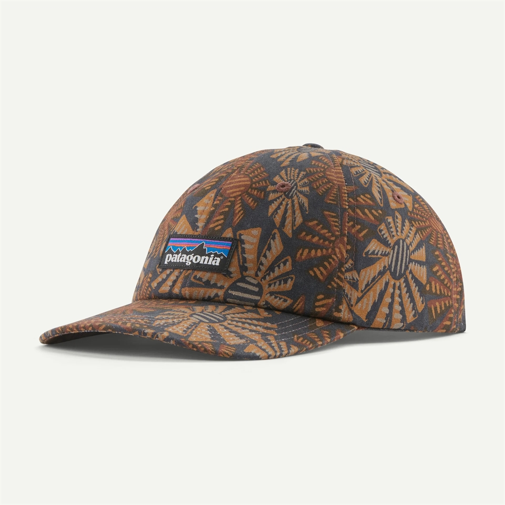 Patagonia P-6 Label Trad Cap - Sun Wave: Smolder Blue