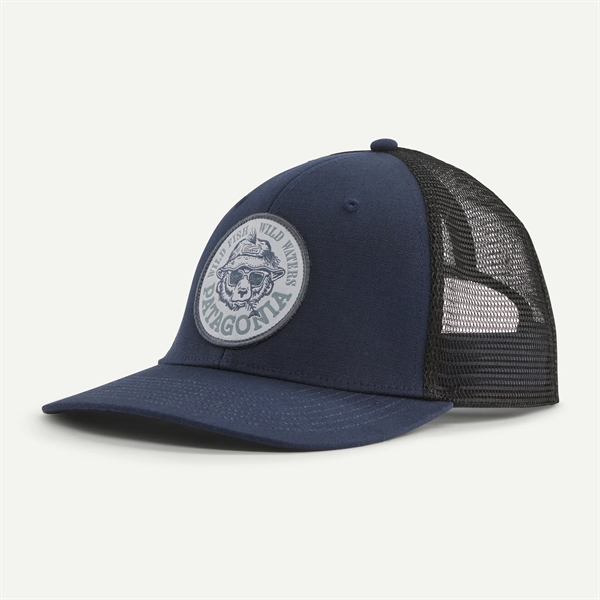 Patagonia Take a Stand Trucker Hat - Wild Grizz: New Navy