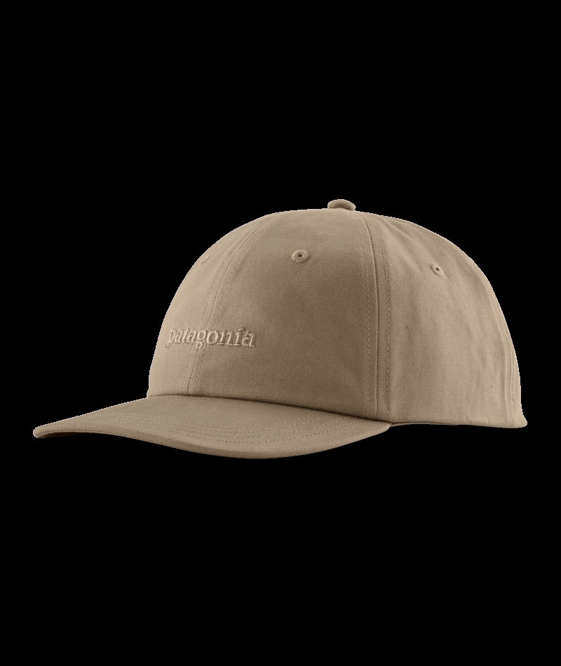 Patagonia - Fitz Roy Icon Trad Cap - Text Logo: Seabird Grey