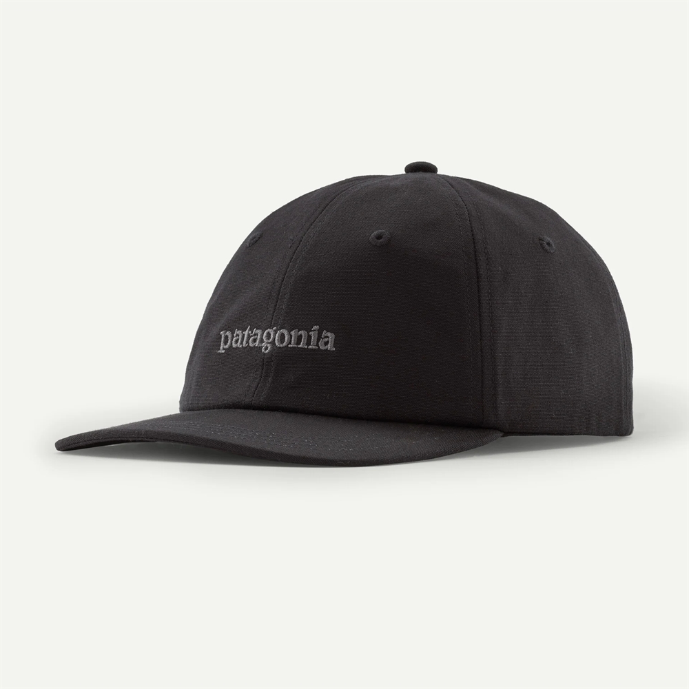 Patagonia Fitz Roy Icon Trad Cap - Taxt Logo: Ink Black