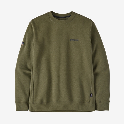 Patagonia Fitz Roy Icon Uprisal Crew Sweatshirt - Wyoming Green