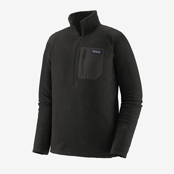 Patagonia Mens R1 Air Zip Neck - Black