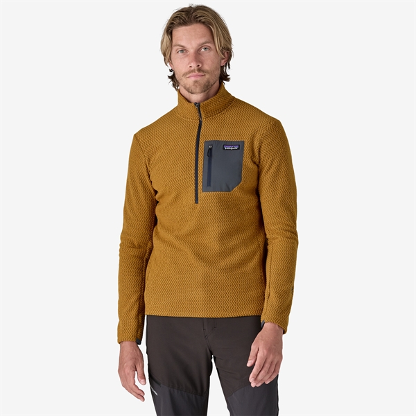 Patagonia Mens R1 Air Zip Neck - Raptor Brown