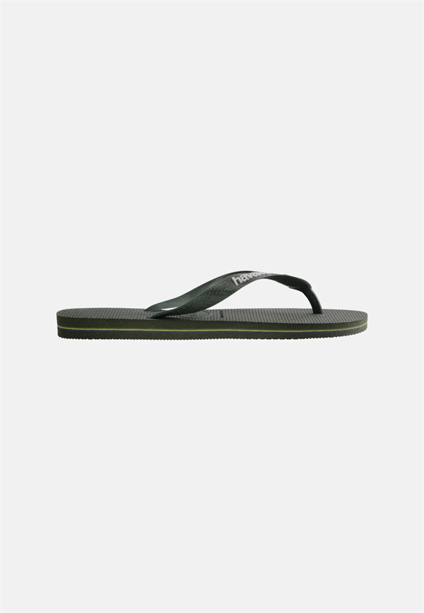 Havaianas Brasil Logo 5983 - Green Olive