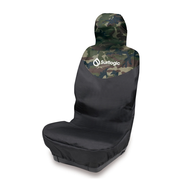 Surflogic Car Seat Cover Single - Black/Camo