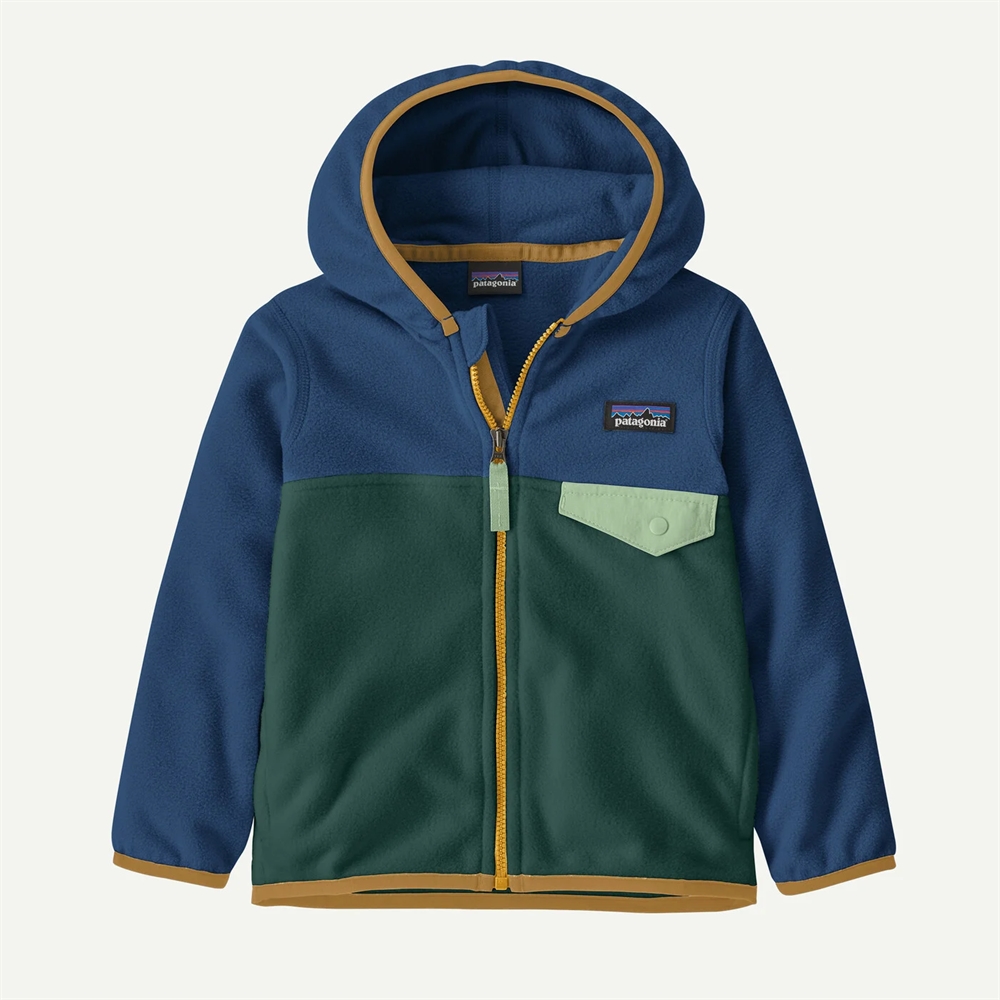 Patagonia Baby Micro D Snap-T Jacket - Cascade Green