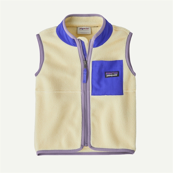 Patagonia - Baby Synch Vest - Beige/Lilla
