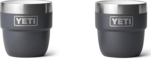 YETI - Espresso Cup 4oz/118ml (2 Pk) - Charcoal