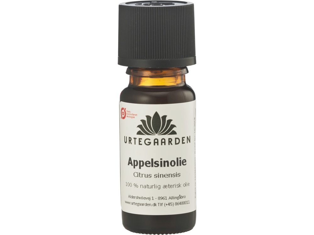 Urtegaarden Appelsinolie ØKO 10 ml