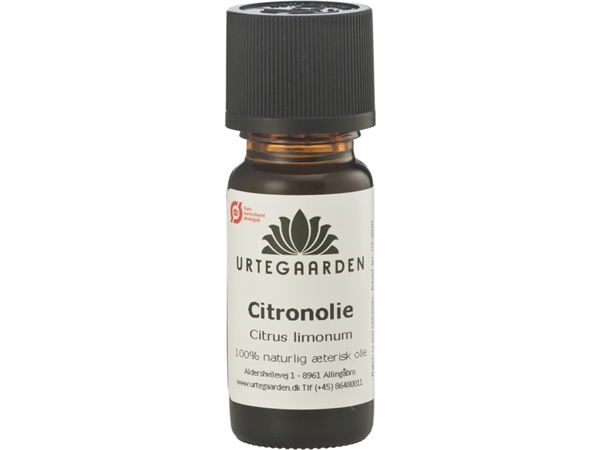 Urtegaarden Citronolie ØKO 10 ml