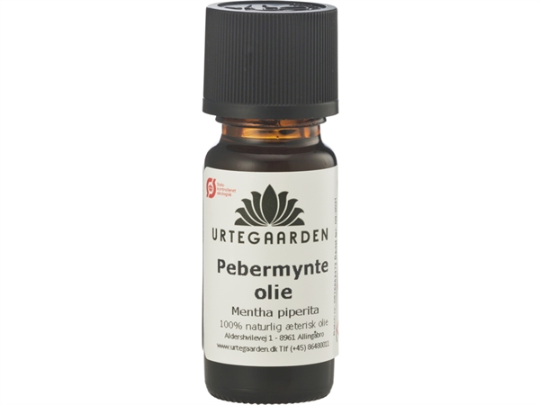 Urtegaarden Pebermynteolie ØKO 10 ml