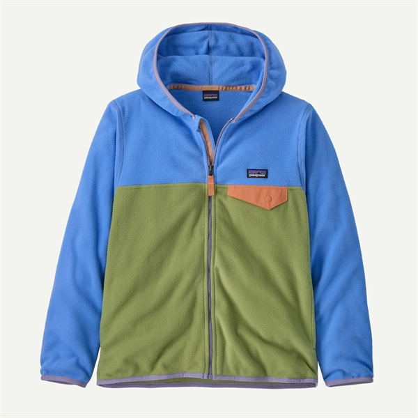 Patagonia - Micro D Snap-T Jkt. Kids - Green w/Abundant Blue