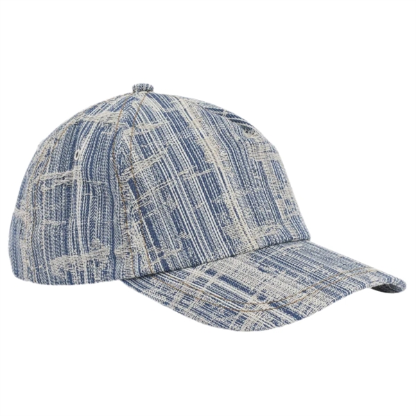 Upfront ABRAHAM A-shape baseball Cap - Demin