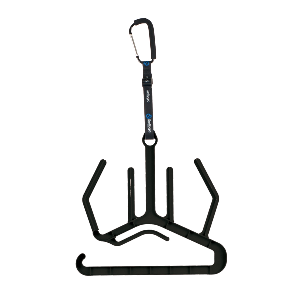 Surflogic Wetsuit hanger Maxi Double system - Black