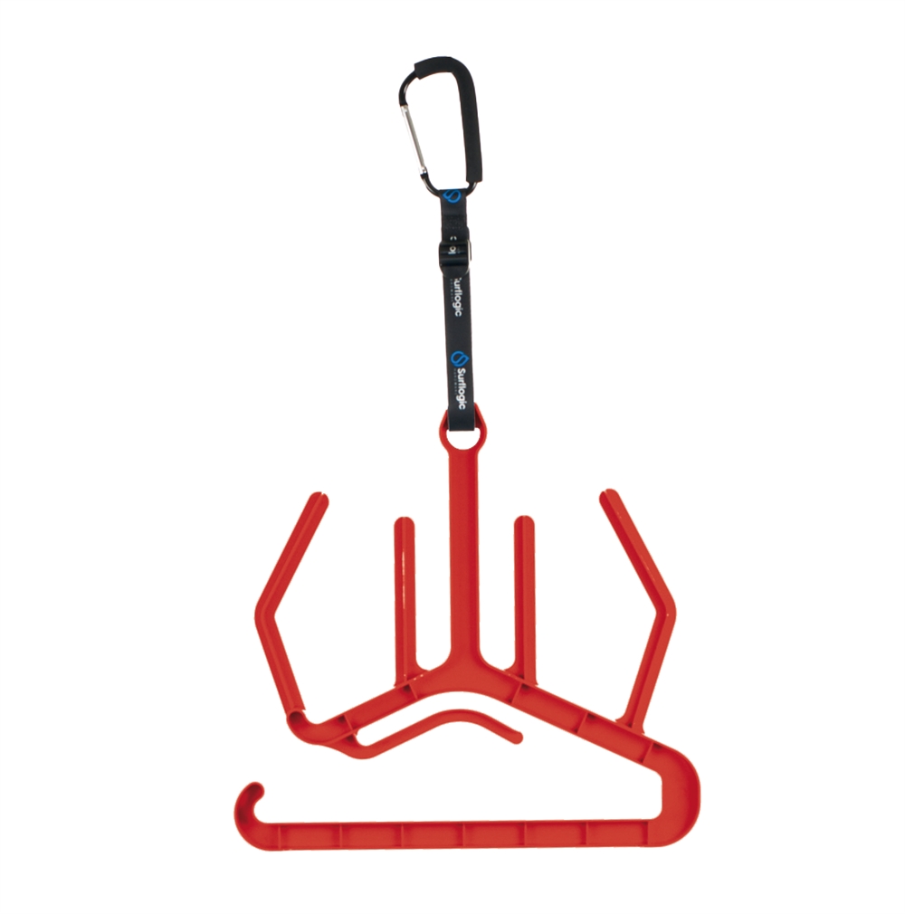 Surflogic Wetsuit hanger Maxi Double system - Red