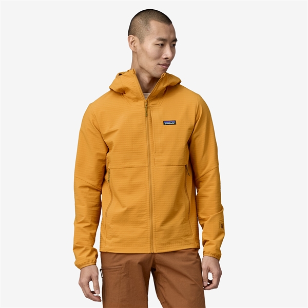 Patagonia M's R1 TechFace Hoody - Pufferfish Gold