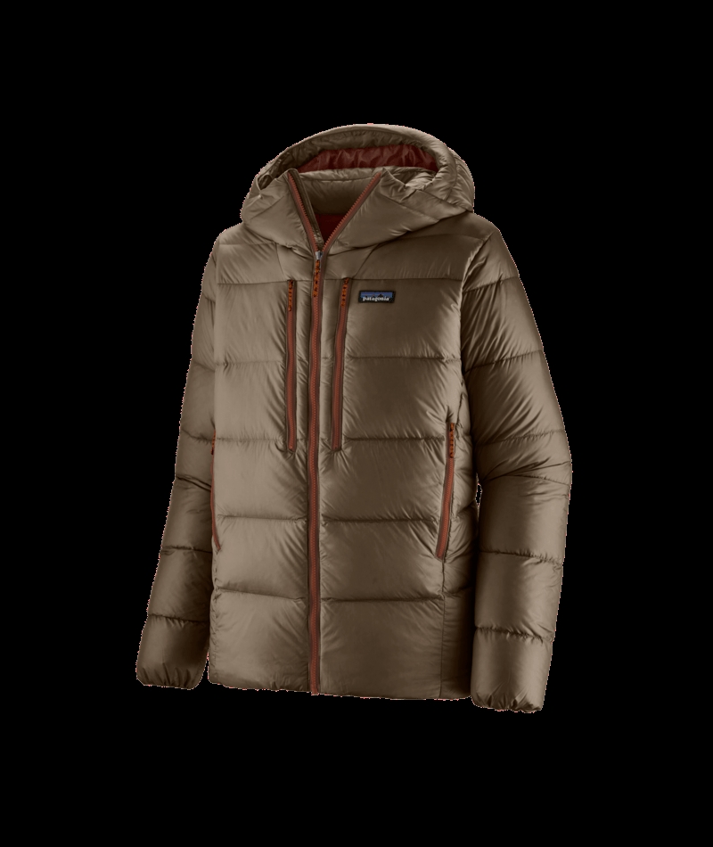 Patagonia Mens Fitz Roy Down Hoody - Marlow Brown