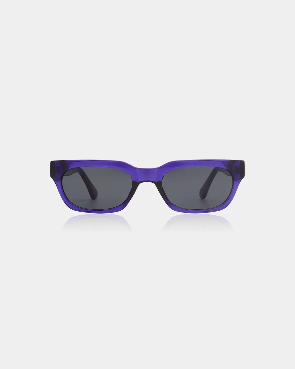 A. Kjærbede Bror Solbriller - Purple Transparent