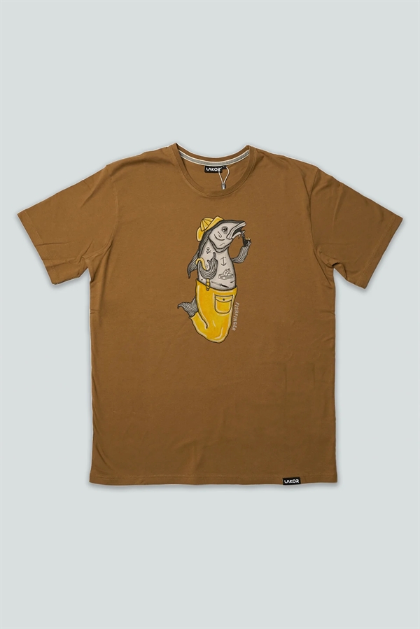 Lakor Fishfinger T-Shirt - Rubber