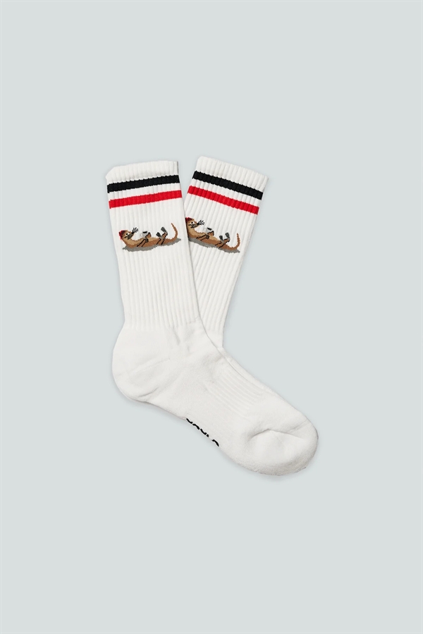 Lakor Flow Socks - White