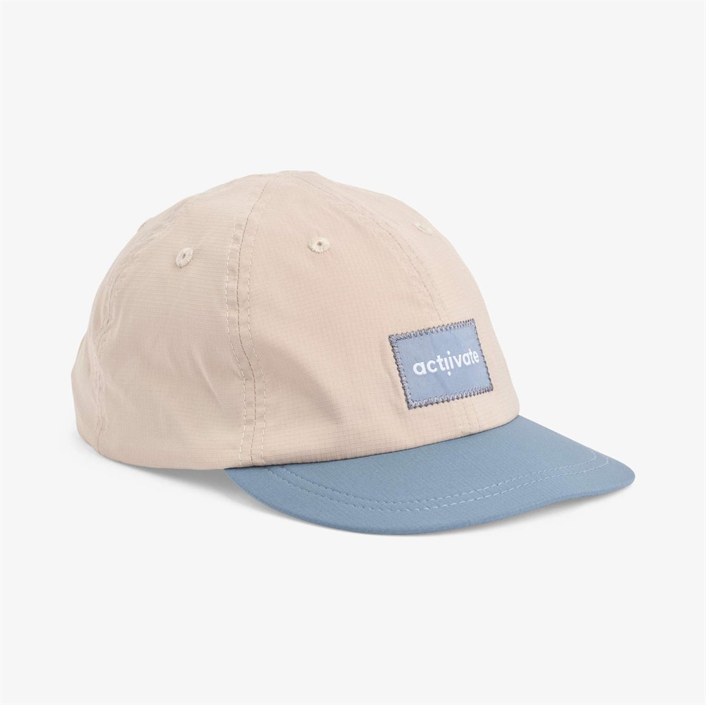 Actiivate Blaze Foldable Color Block Cap - Light Khaki