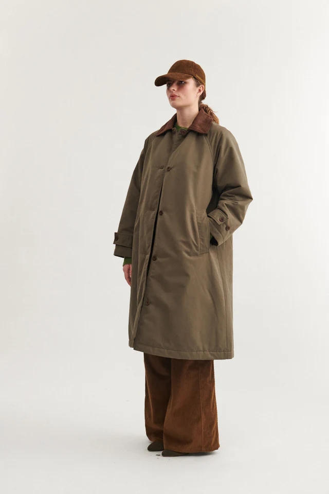 Basic Apparel Ajlin Coat - Tarmac