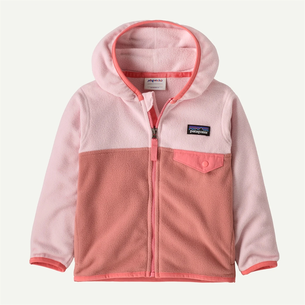 Patagonia Baby Micro D Snap-T Jacket - Moment Pink