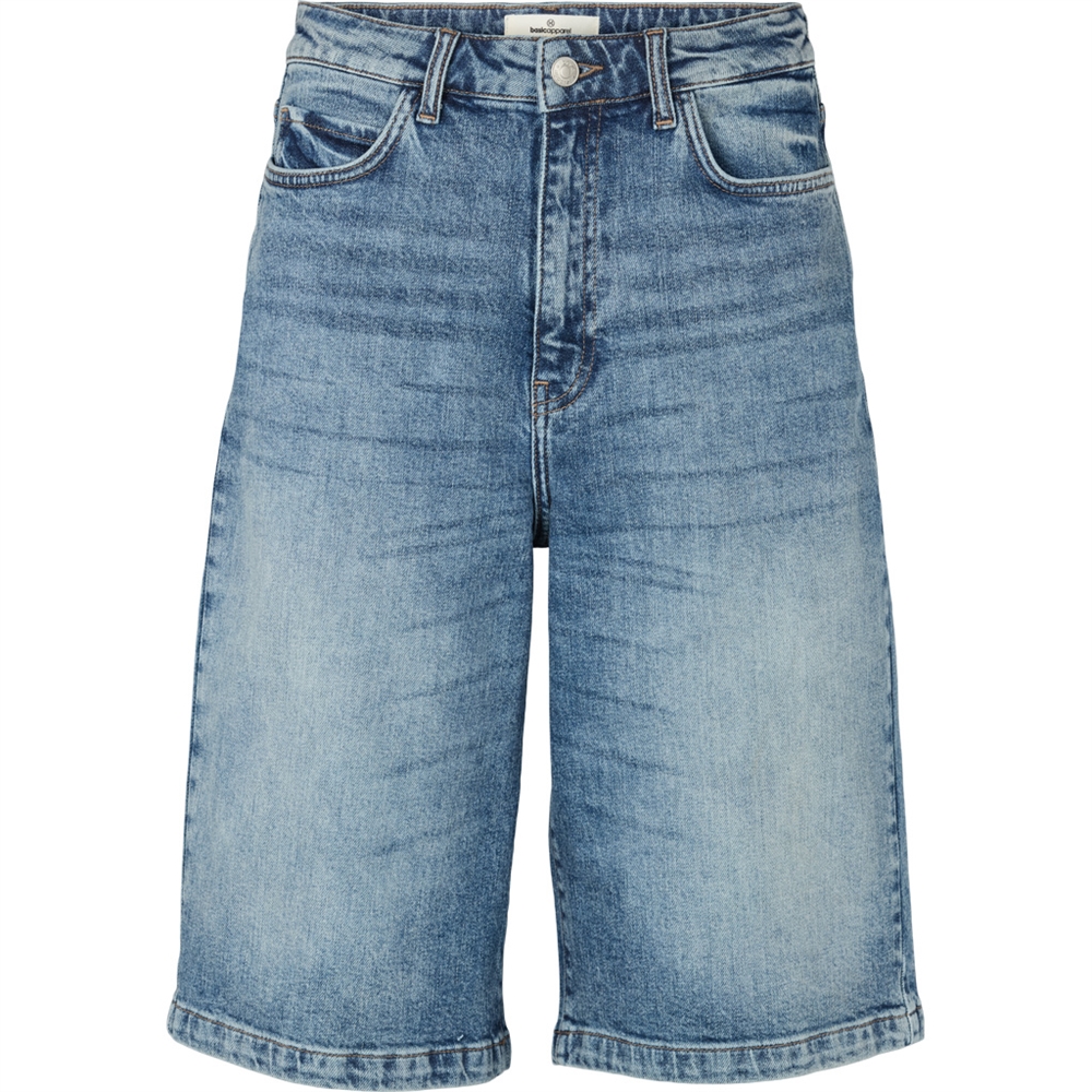 Basic Apparel Ea Stone W. Shorts - Stone washed denim
