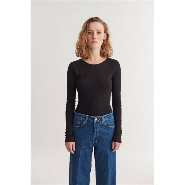 Basic Apparel Arense LS Tee - Black