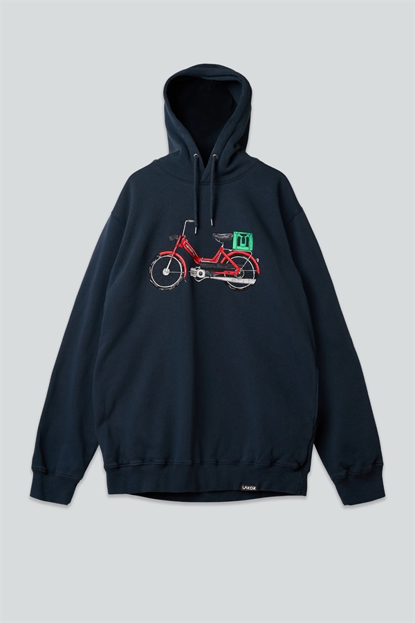 Lakor Red Maxi Hoodie - Blueberry