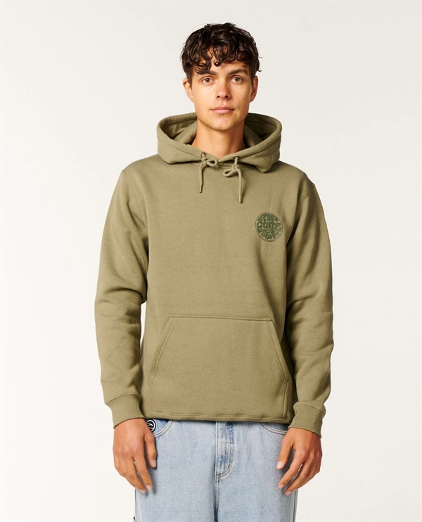 Rip Curl Mens Wetsuit Icon Hoodie - Surplus Green