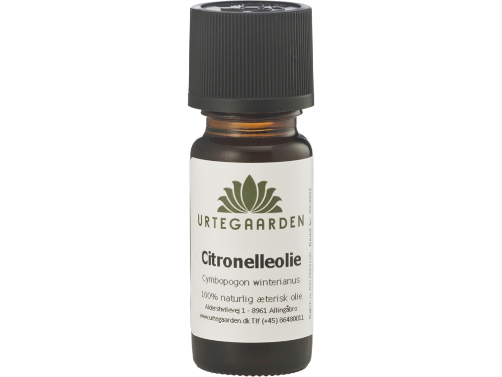 Urtegaarden Citronelleolie 10 ml