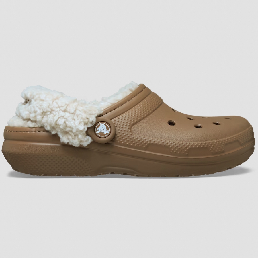 Crocs Classic Fleece Lined Clog - Sepia