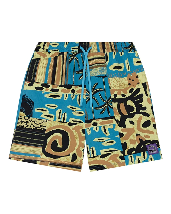 Deus Ex Machina Freamon Swim Shorts - Yellow