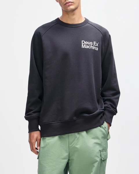 Deus Ex Machina Plenty Good Crew - Black