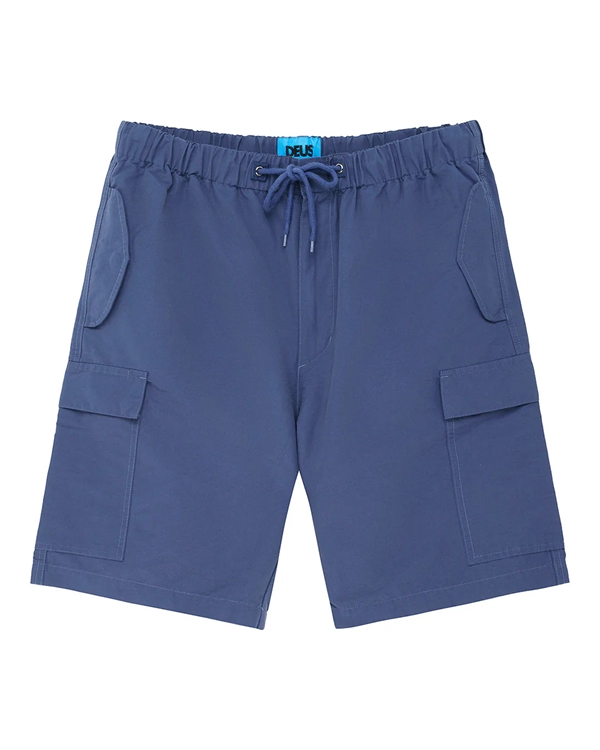 Deus Ex Machina Remi Cargo Shorts - Mechanic Blue