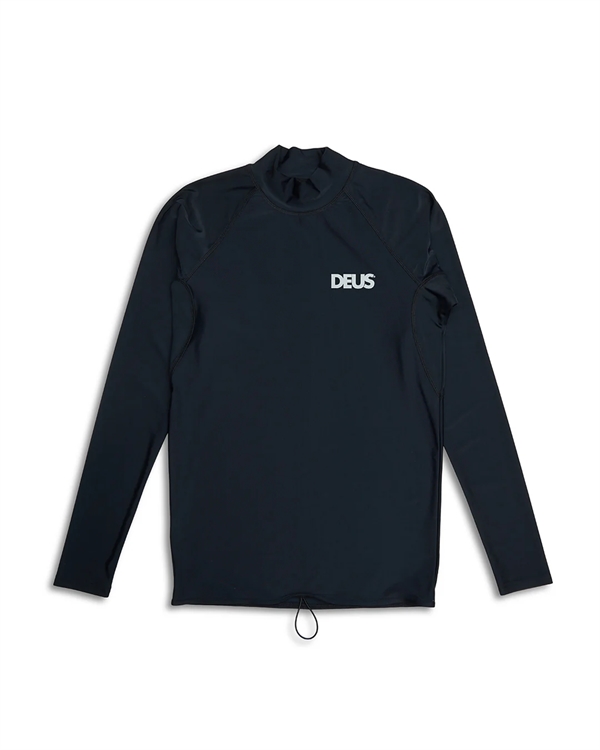 Deus Ex Machina Snake Rash Top - Black