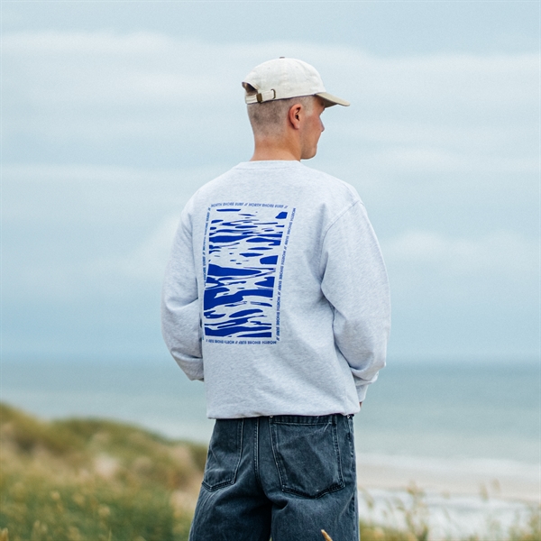 North Shore Surf Unisex Sweatshirt - Blue Ocean 