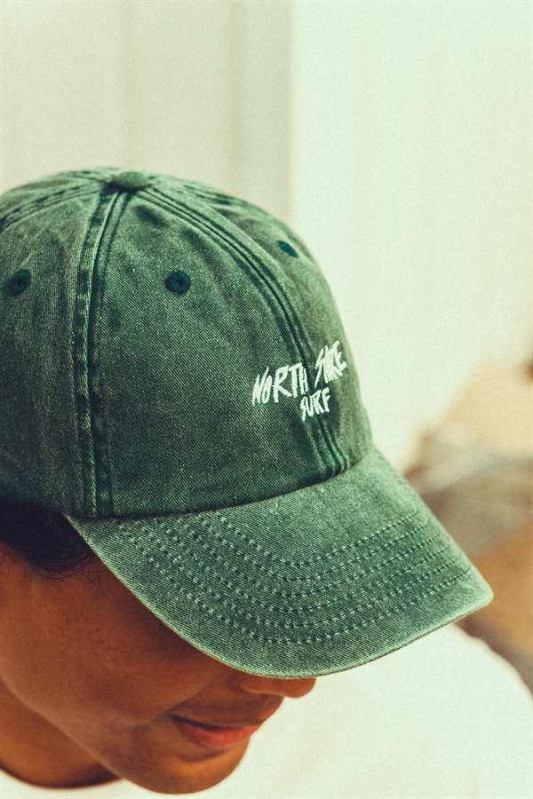 North Shore Surf - Vintage Cap - Green 