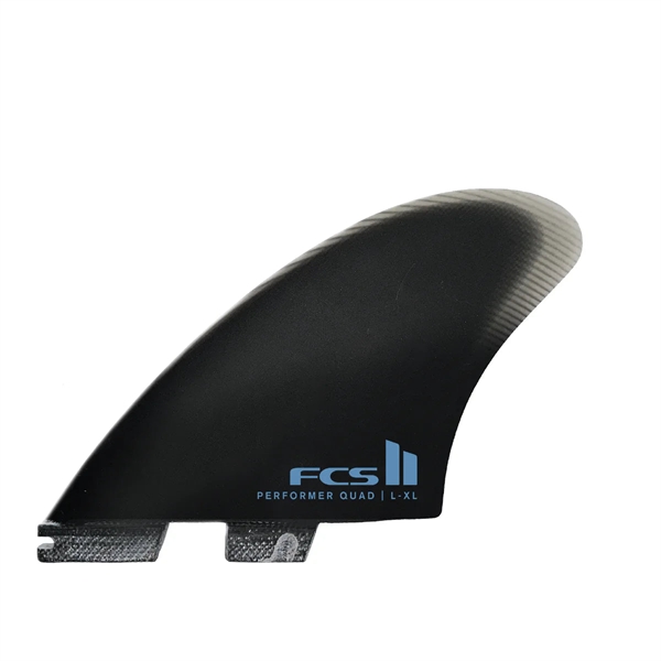 FCS II Performer Quad PG - L-XL Black Retail Fins