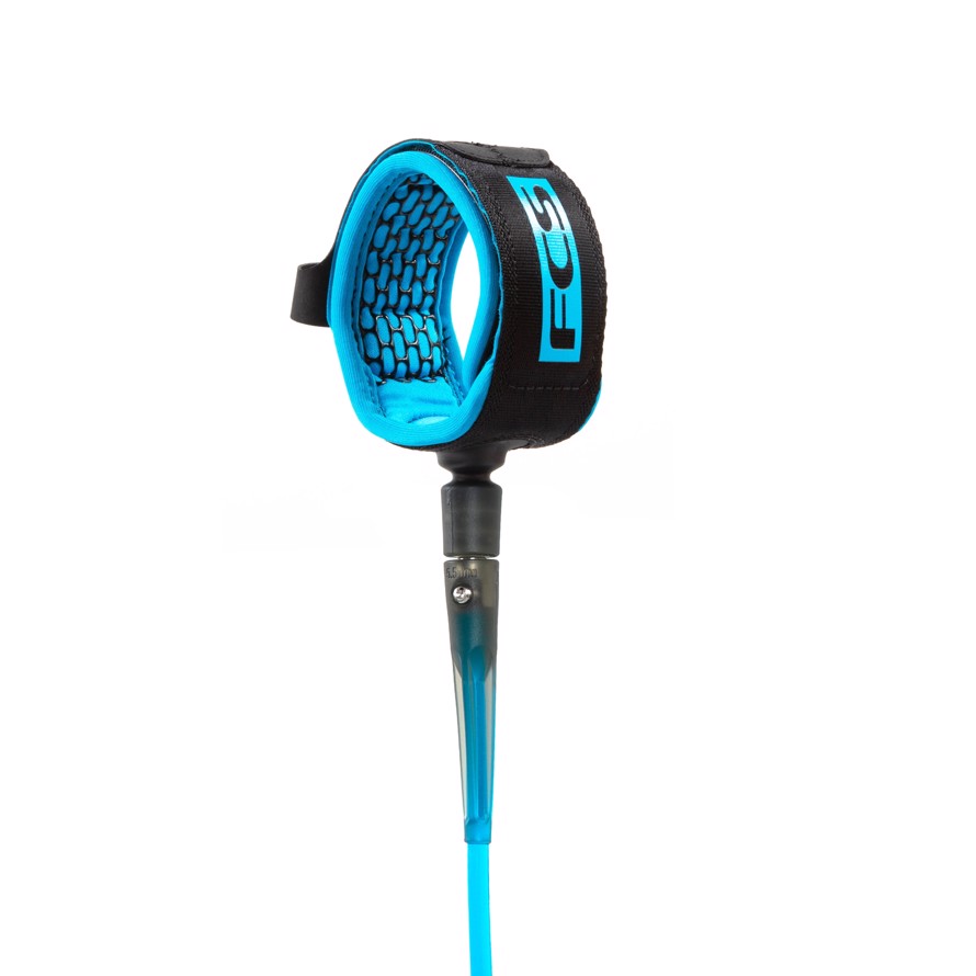 FCS 9\' All Round Calf Essential Leash Black/Blue