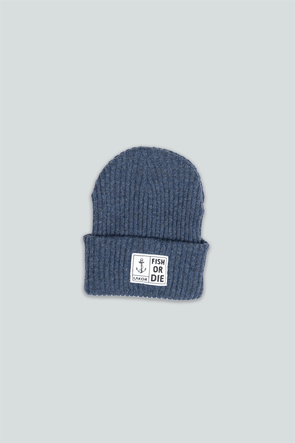 Lakor Fish Or Die Beanie - Navy