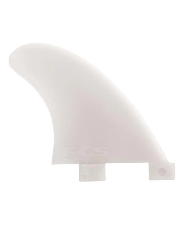 FCS GL Natural Glass Flex Side Fin Set - X-Small