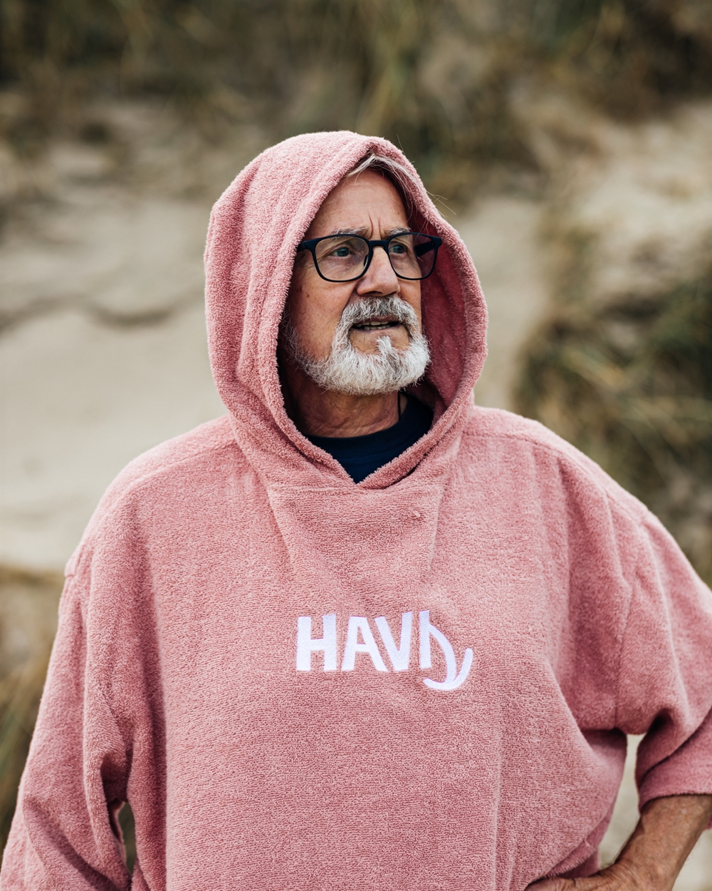 HAVS Poncho Towel - Rosa