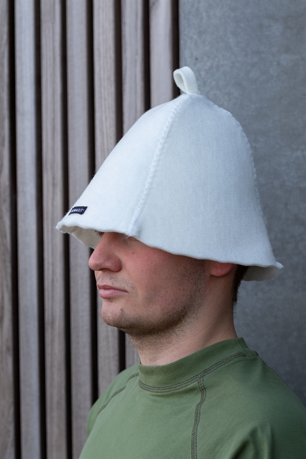 Saunagut Sauna Filt hue - Hvid