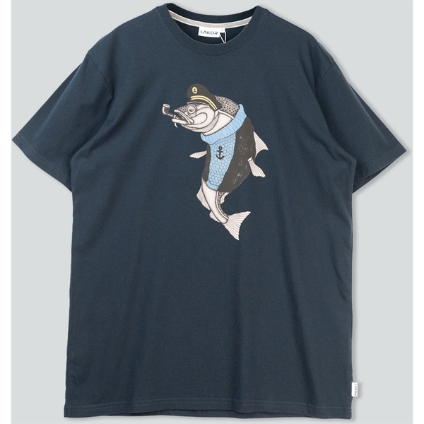 Lakor Haddock T-shirt - Blueberry