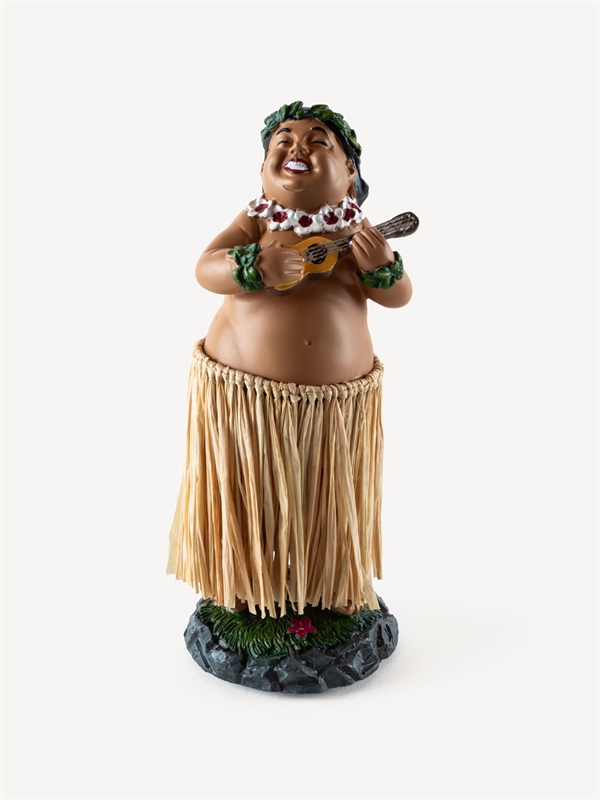 Devoted Hawaiian Hula Dashboard Boy